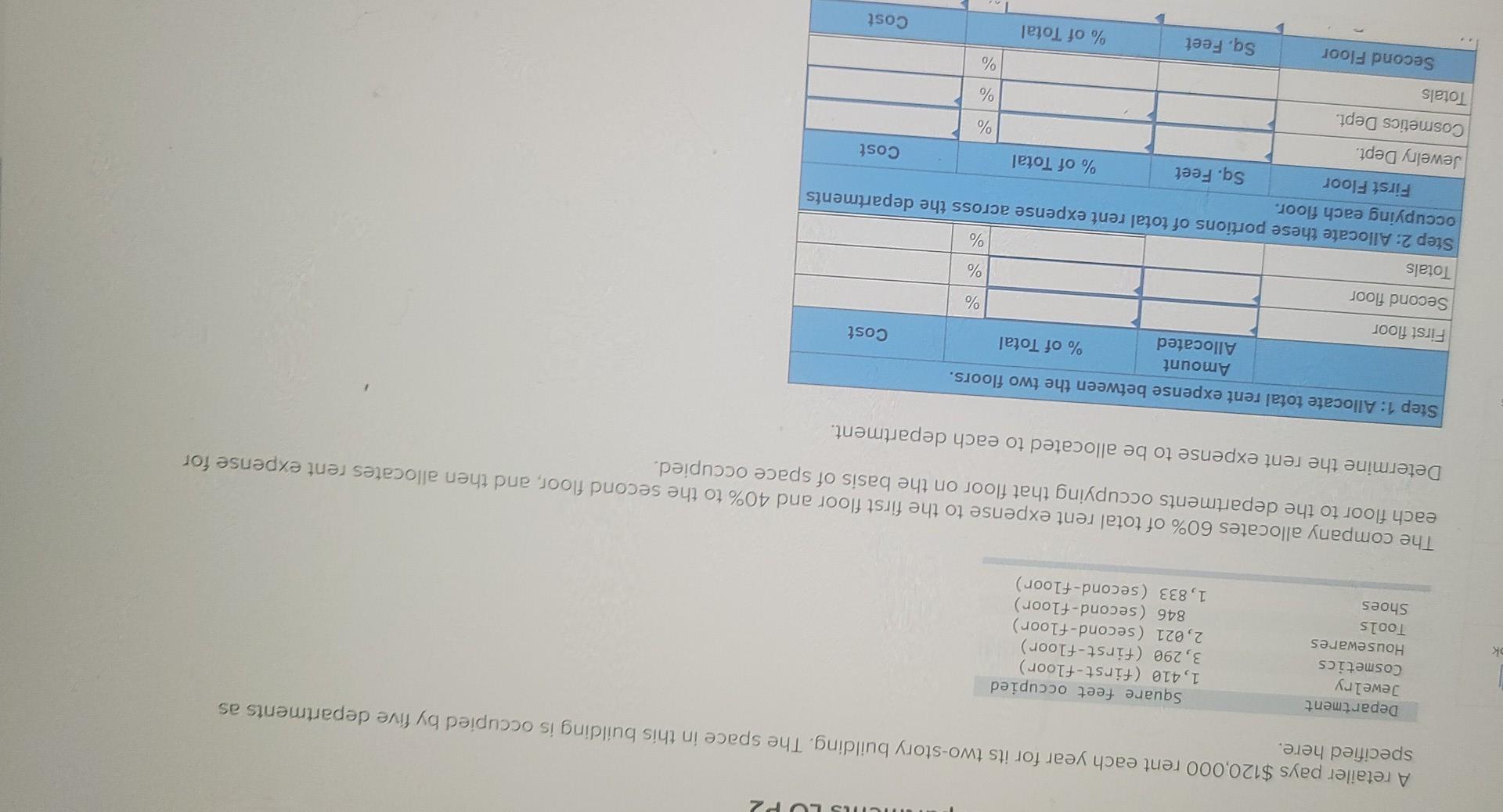 accounting chapter 22 question 4 WMS LO P2 specified here. A