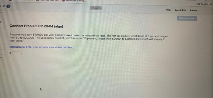 1 Problem 18-01 (algo) Suppose that you own a 20-acre plot of