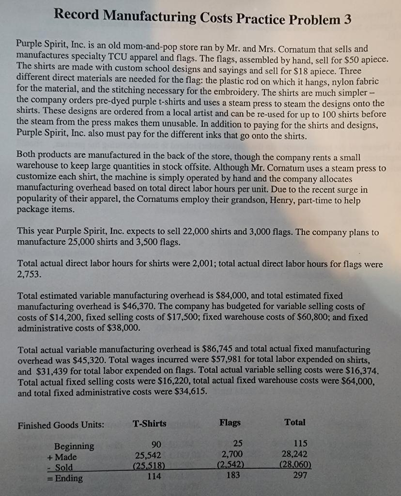 All the information for this one question is provided. I will upvote.