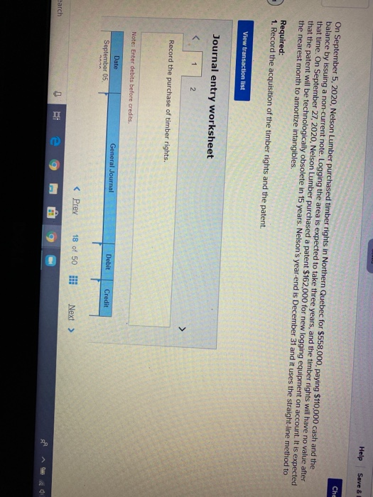  Help Save & Che On September 5, 2020, Nelson Lumber purchased
