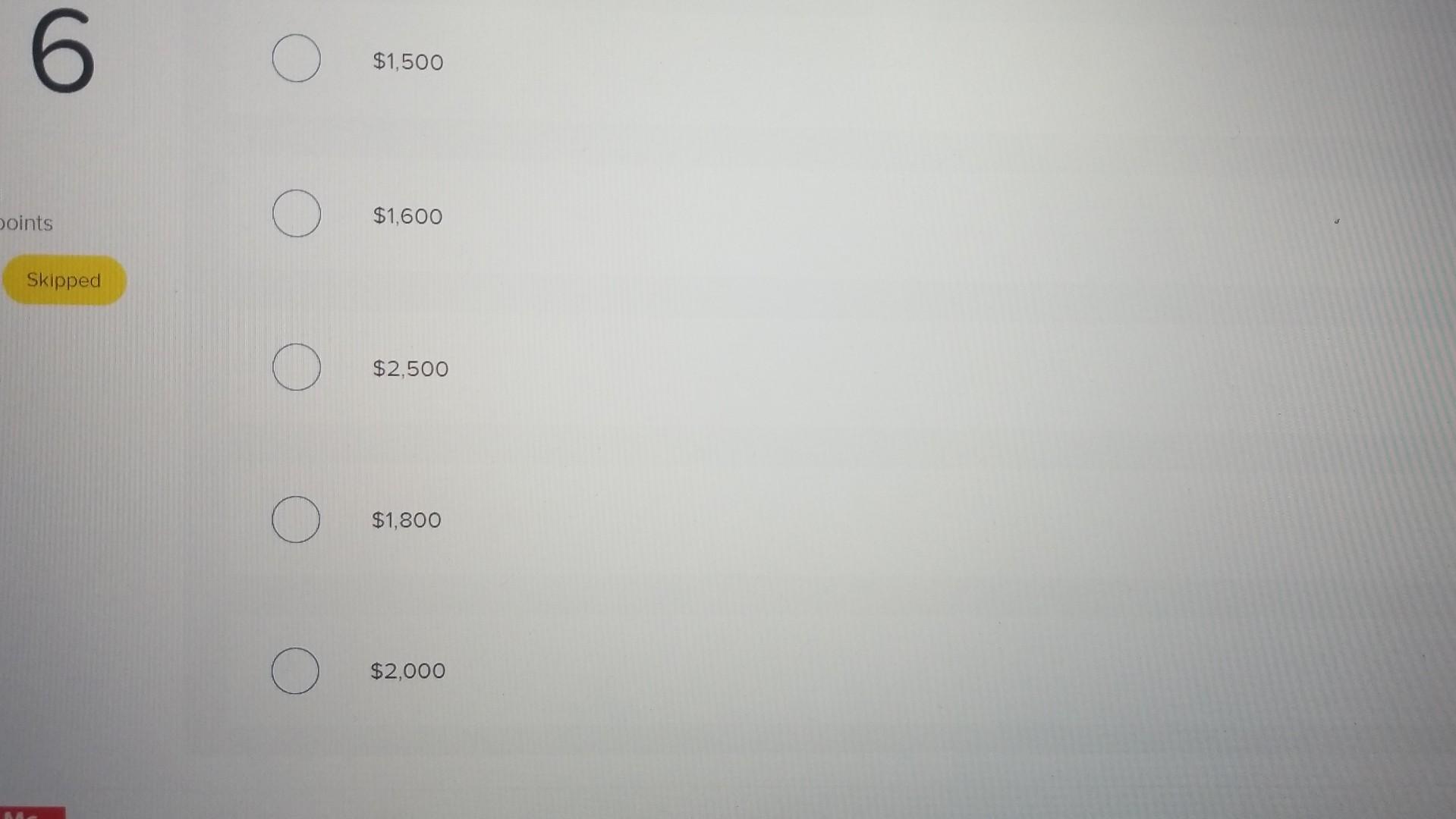 calculated amount used in the financial statements resulting from new information or