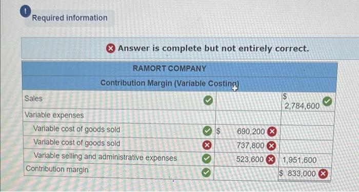 Use the following information for the Quick Study below. (Algo) [The following