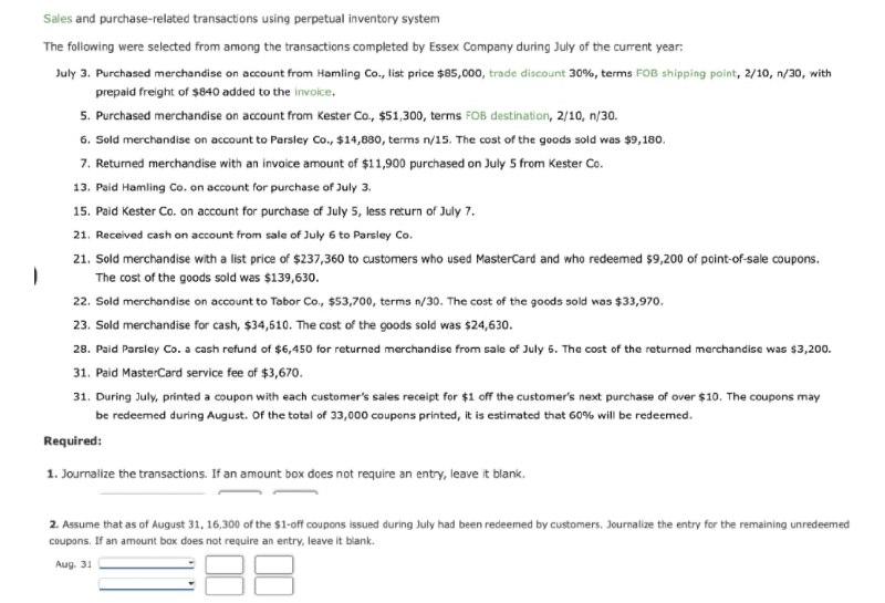 every entry should have narration please, please submit the answer in text(without