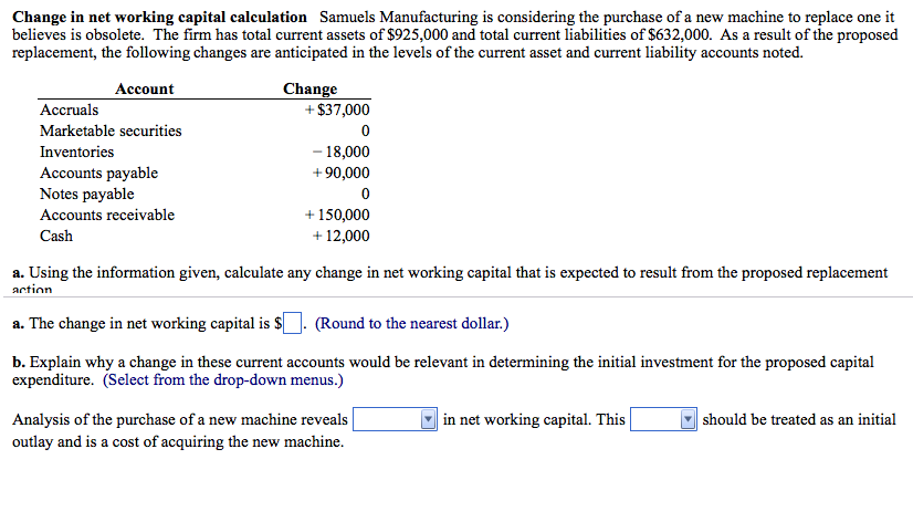  The drop down option for part B is either increase or