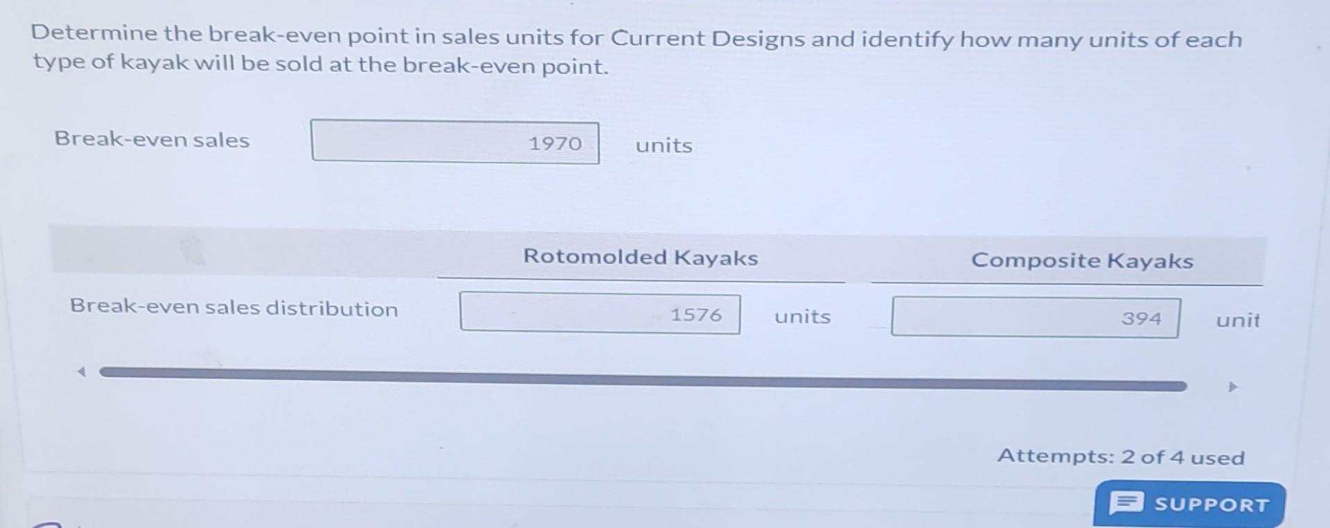 each product line. The company's fixed costs are $953,480. An analysis of