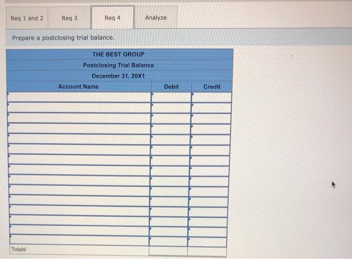 advertising qalment Accumulated depreciation Equipment Recounts payable Randy Best, Capital Randy test.