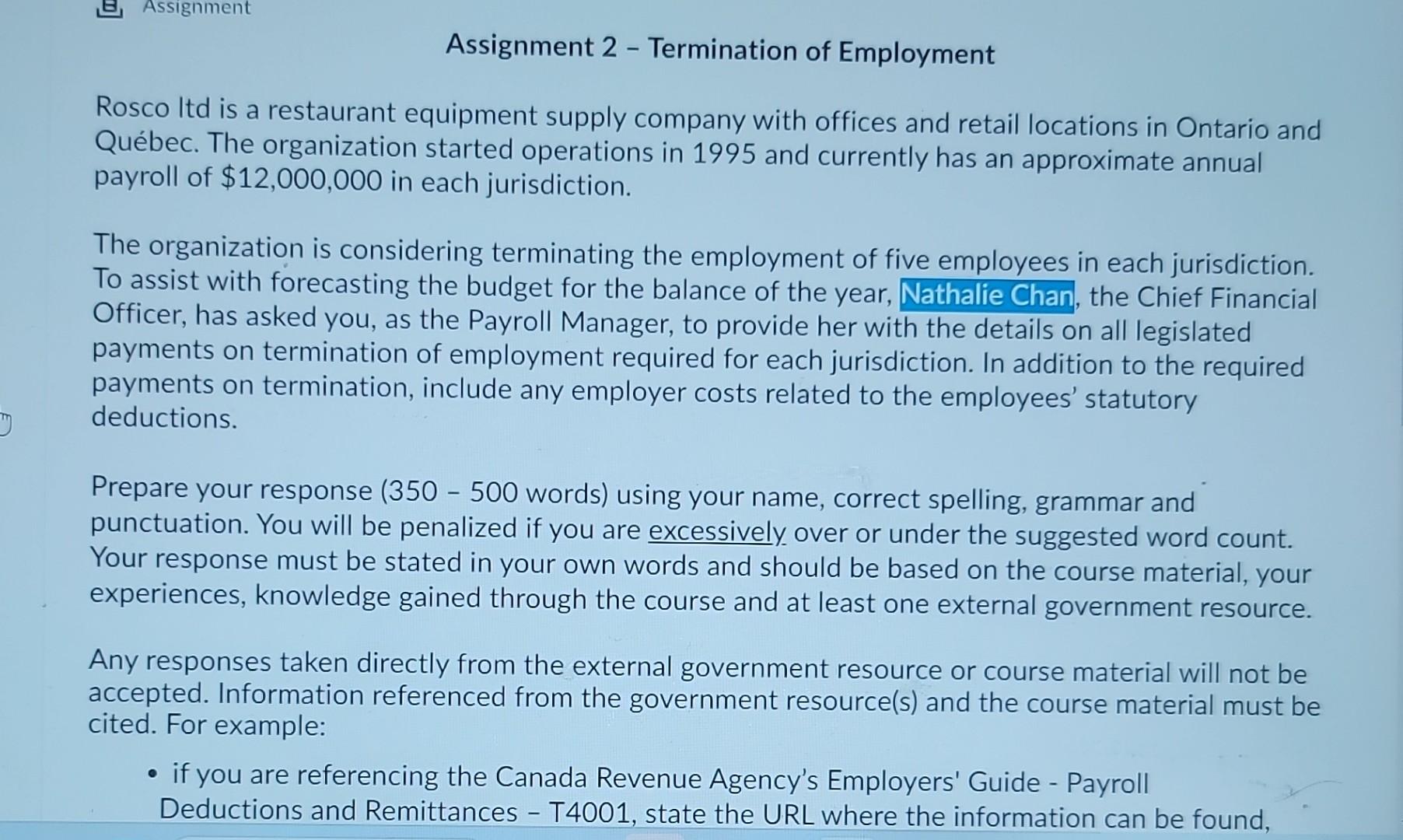 Answer please Please answer the question in memo format. Please do it