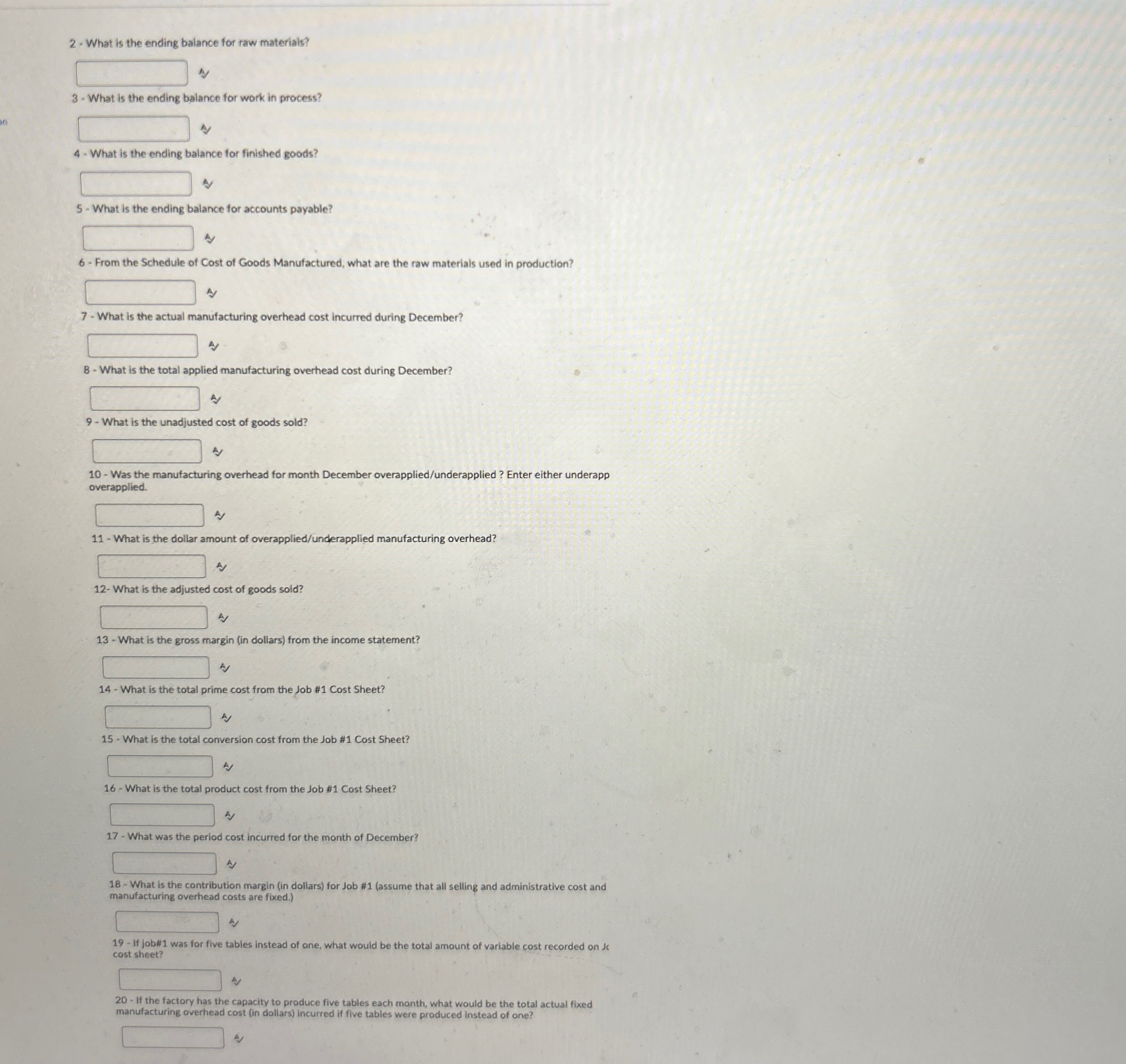  can they answer these qustions for the problem above 