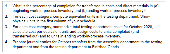 plant. Each car seat passes through the assembly department and the testing