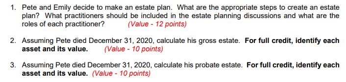 second will, Pete did not want to seek advice from an attorney