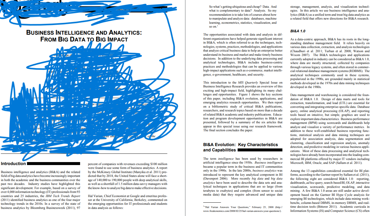  Write an executive summary by using above article Executive Summary should