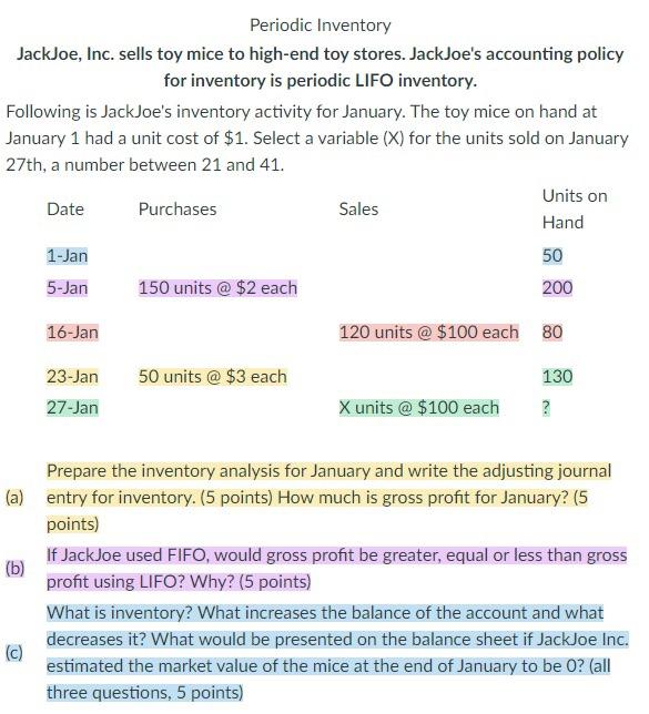 Please answer the following questions. A sub will be given once it