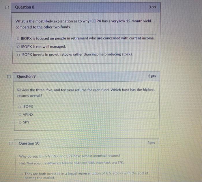 the same investor motive. You will choose the best option for a