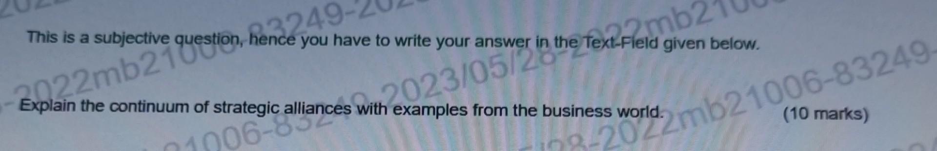 This is a subjective question, hence you have to write your