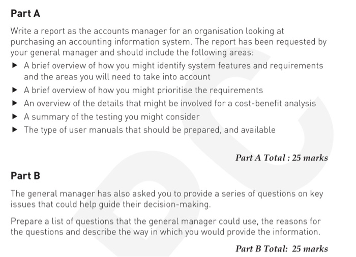  Please help me my assessment Part A Write a report as