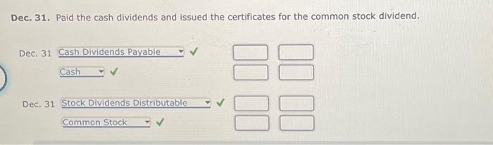 transactions. If no entry is required, sefect "No Entry Required" and leove