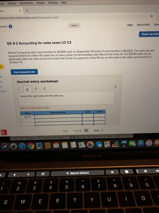  iew History Bookmarks People Window Help work Help Save& Exit Sub
