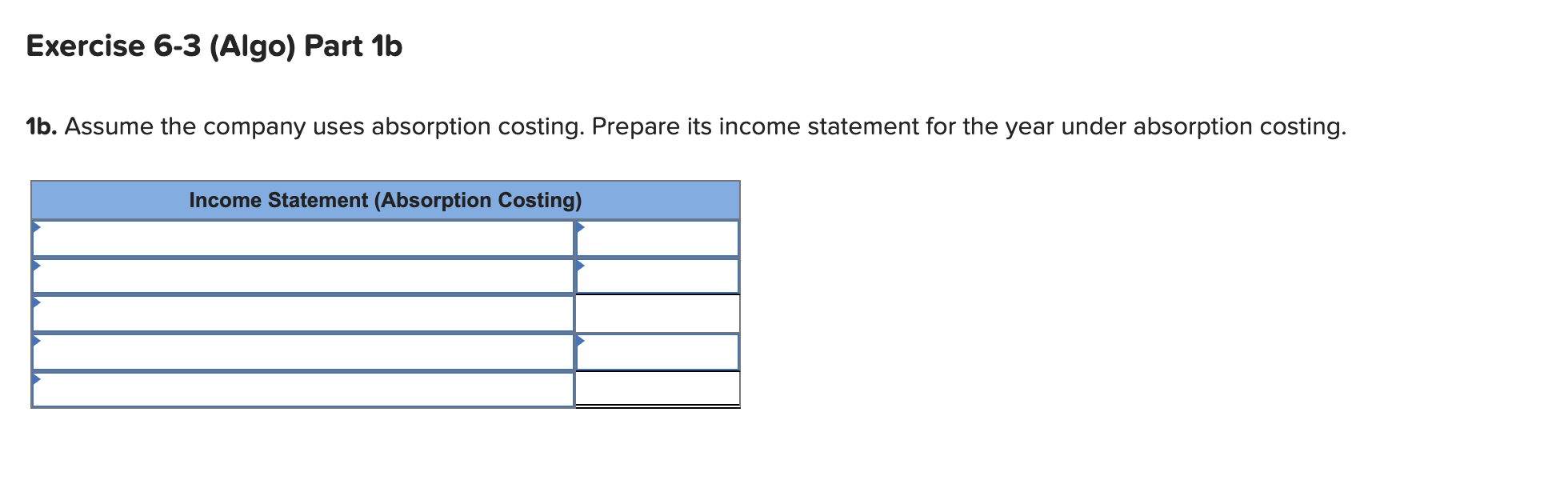 variable costing LO P1, P2 [The following information applies to the questions