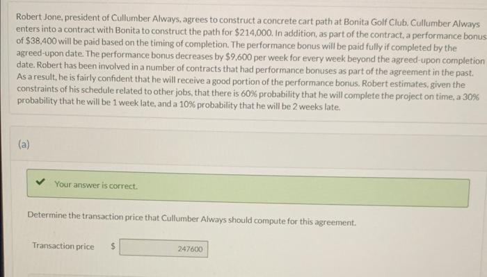  solve for part B using the following information Robert Jone, president