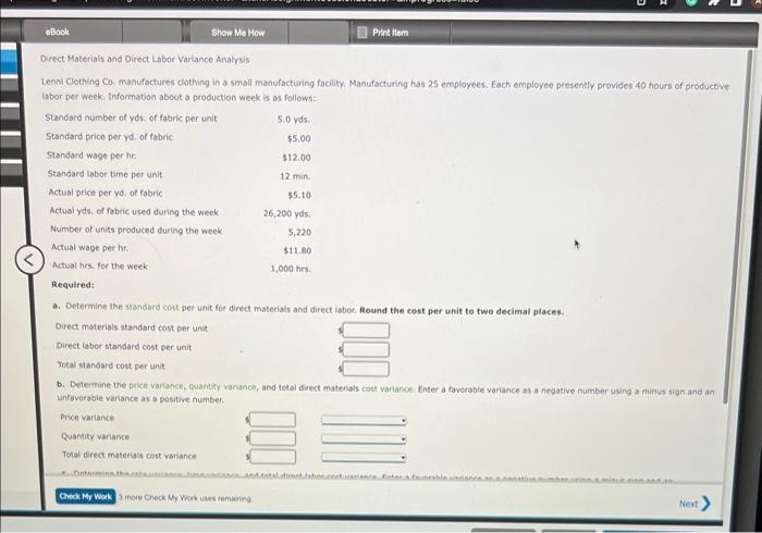 materials and direct labor. Round the cost per unit to two decimal