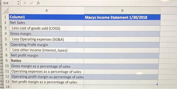  please show your work for every answer, thank you! inc M
