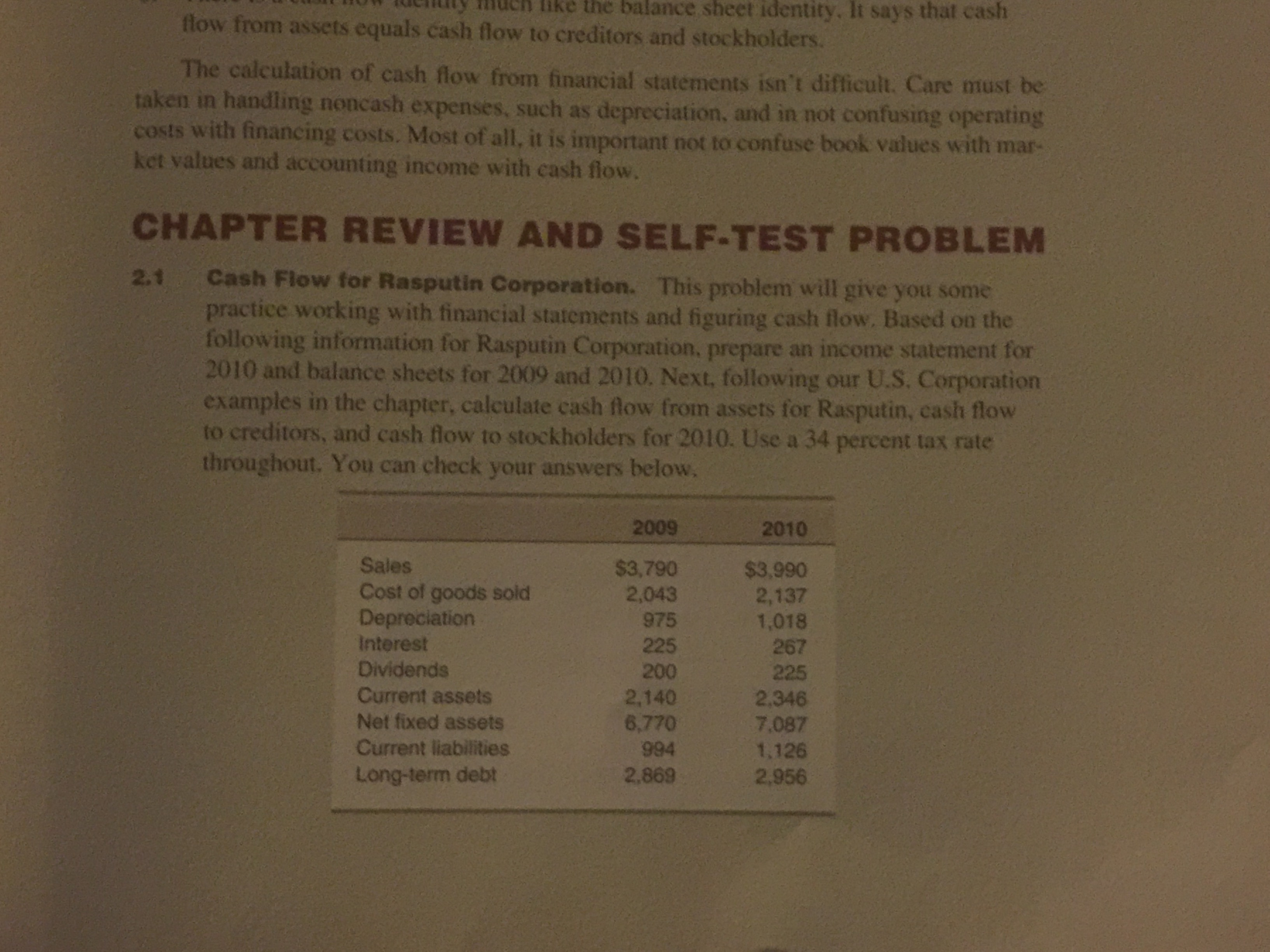Here is your fourth question: What is GAAP and what is meant