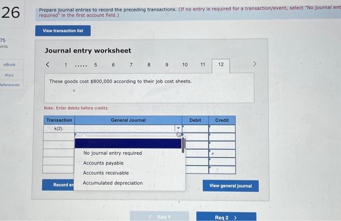 transactionjeveril, seice required" in the first account field.) Journal entry worksheet The