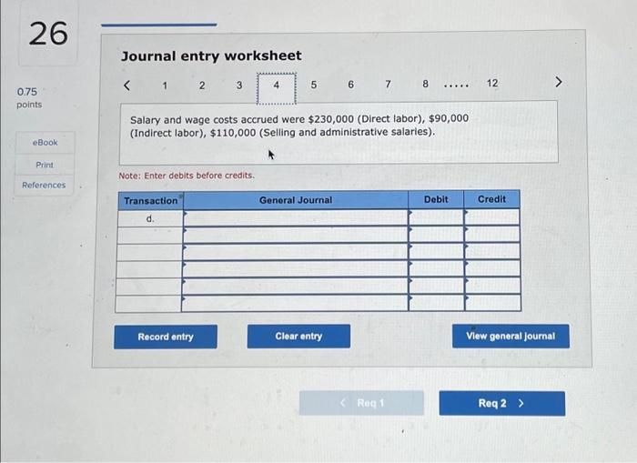 worksheet Journal entry worksheet 123 67 8 Maintenance costs were incurred on