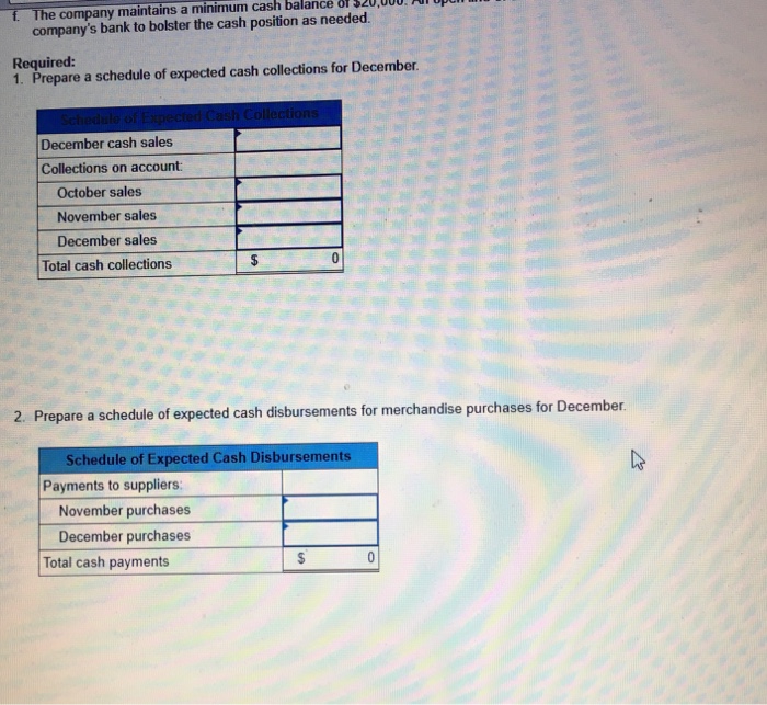 1 (of 0 value: 2.50 points You have been asked to prepare