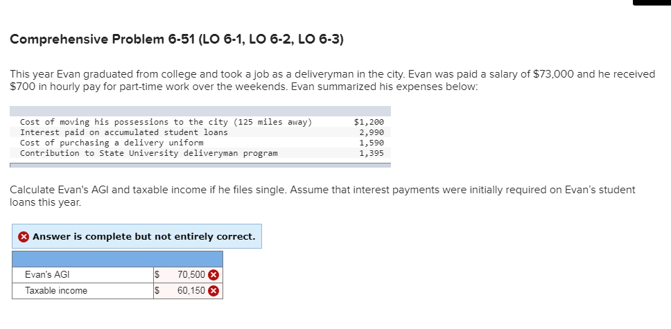  Comprehensive Problem 6-51 (LO 6-1, LO 6-2, LO 6-3) This year