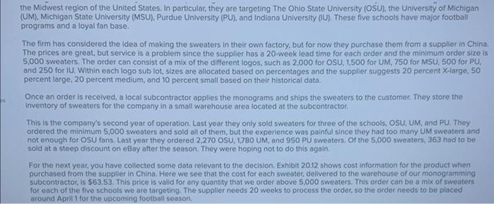 (1) based on overall aggregate demand which is then apportioned to each