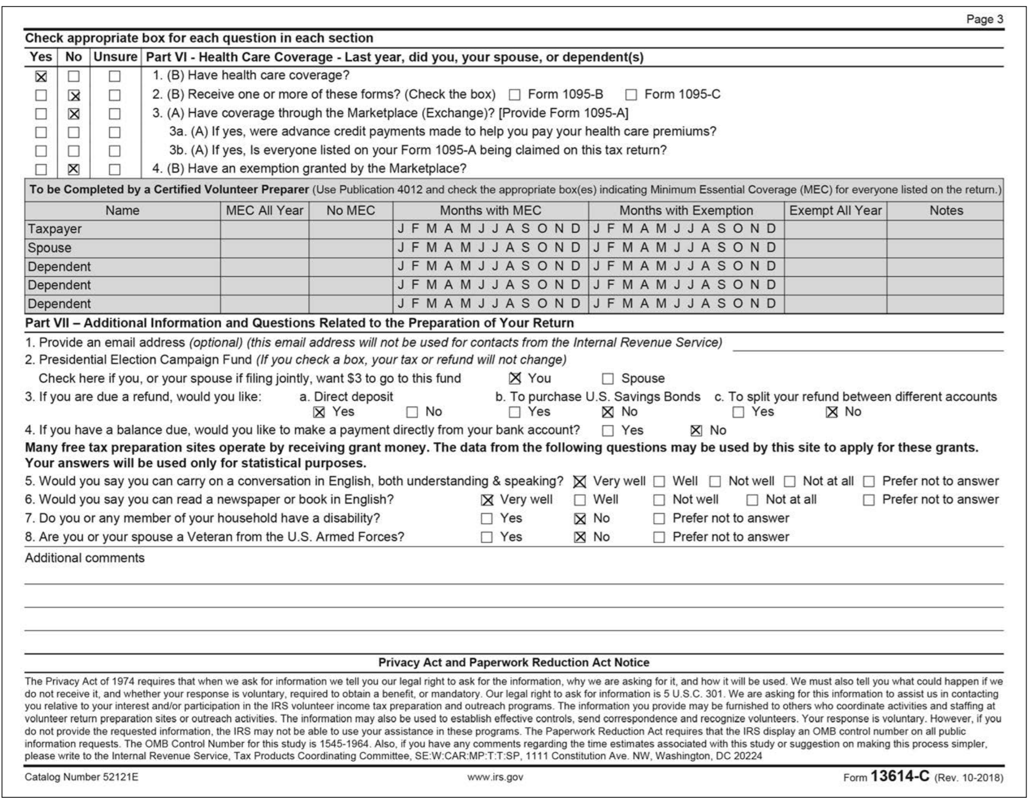 or Employer Identification Numbers (EINs), replace the Xs as directed, or with