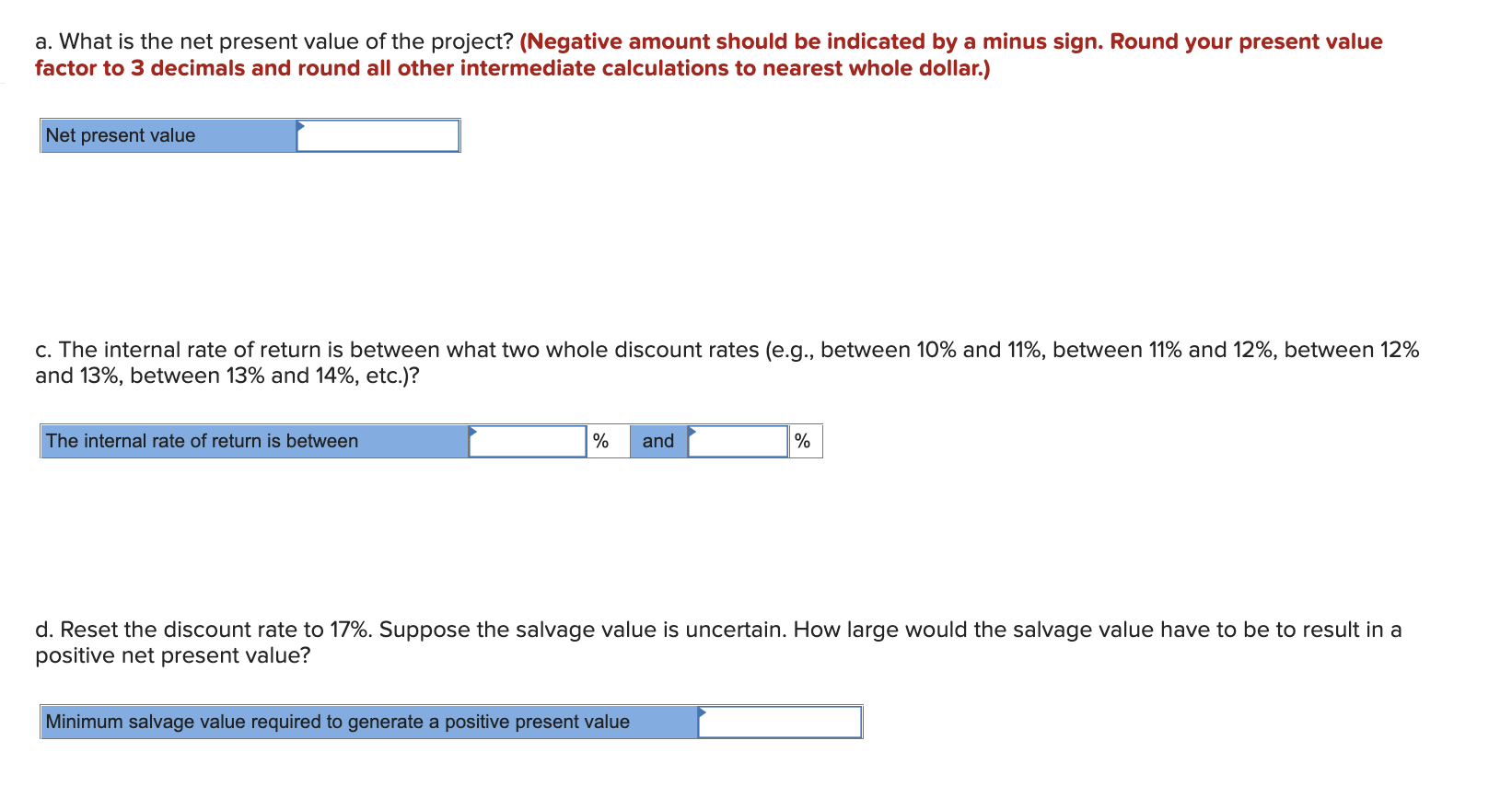 to create your own worksheet version of Example E and in the