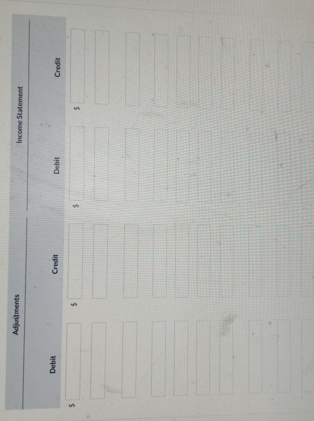 corporation's trial balance is as follows: The following information is for accounts
