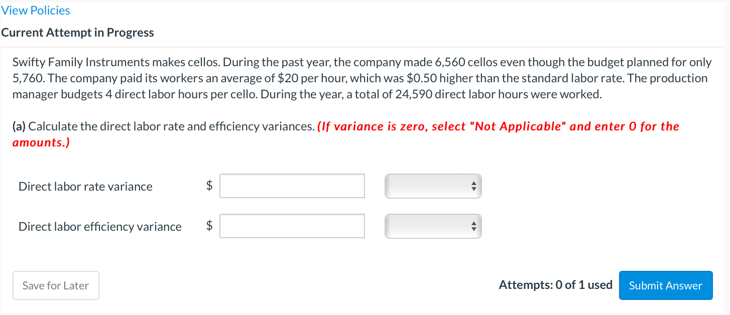 HELP ME PLEASE View Policies Current Attempt in Progress Swifty Family
