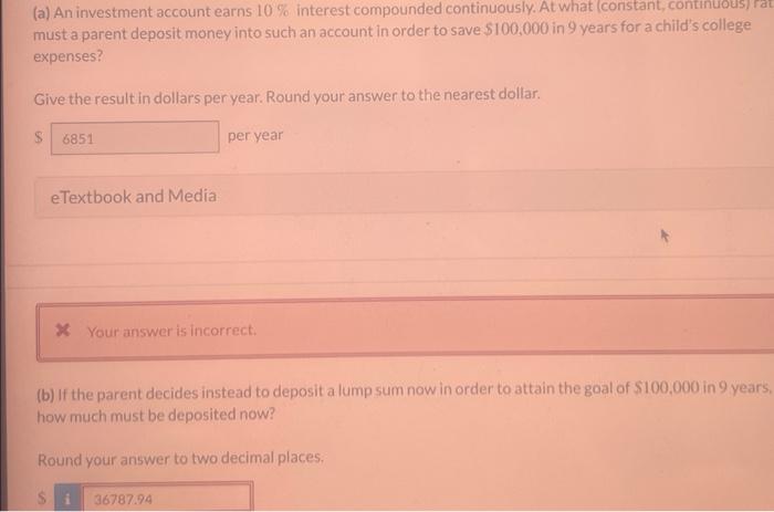 $5000 per year for a period of 10 years if the interest