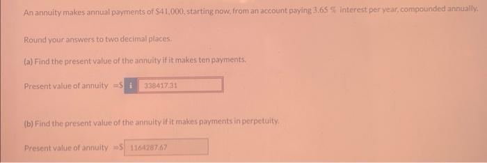 rate, compounded continuously, is 5%. Round your answers to two decimal places.
