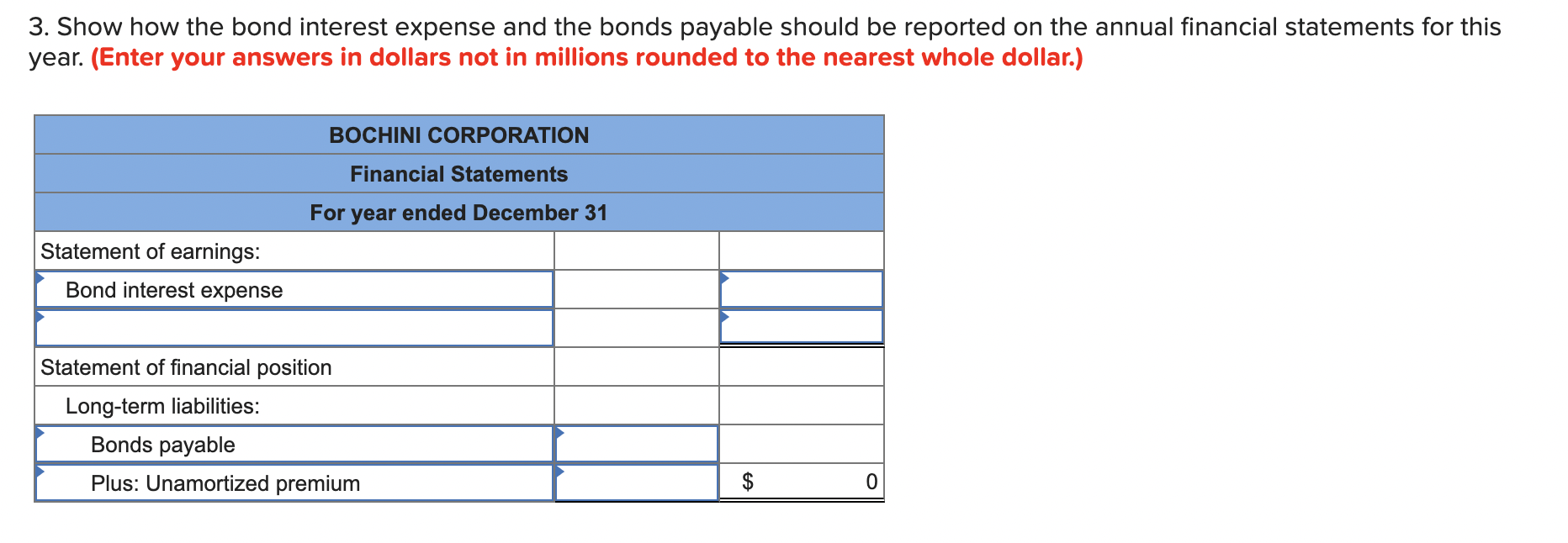 January 1, had a yield of 8 percent, pay interest each December
