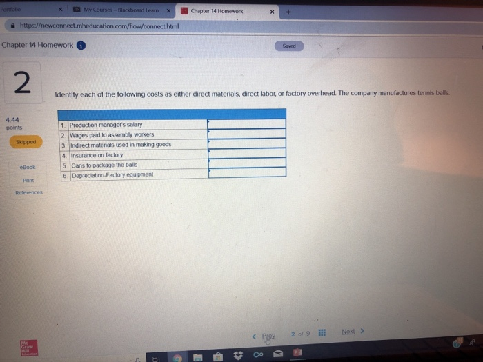  My Courses Learn Chapter 14 Homework https:// Chapter 14 Homework G