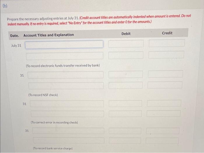 State Bank on that date showed a balance of $7,835.80. A comparison