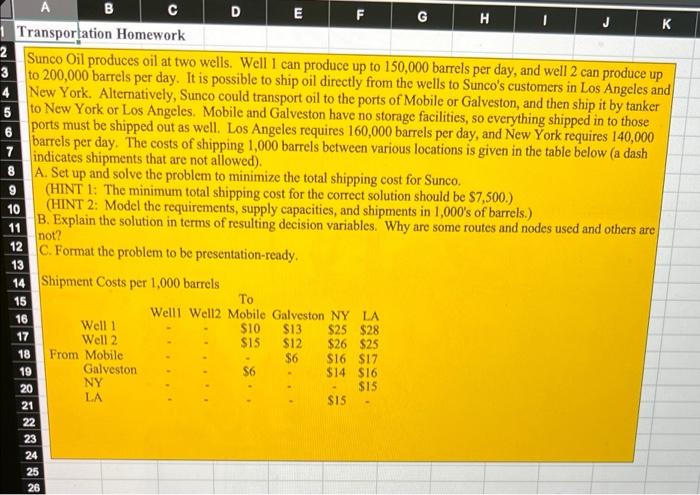 Solve using excel. Use solver and solver table. Please add what ypur