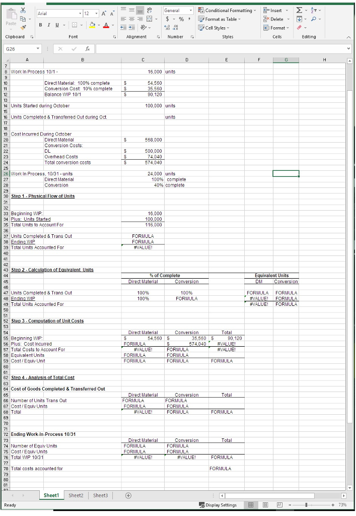  12.AA -- 2 General Conditional Formattingnsert. Format as Table Cell Styles