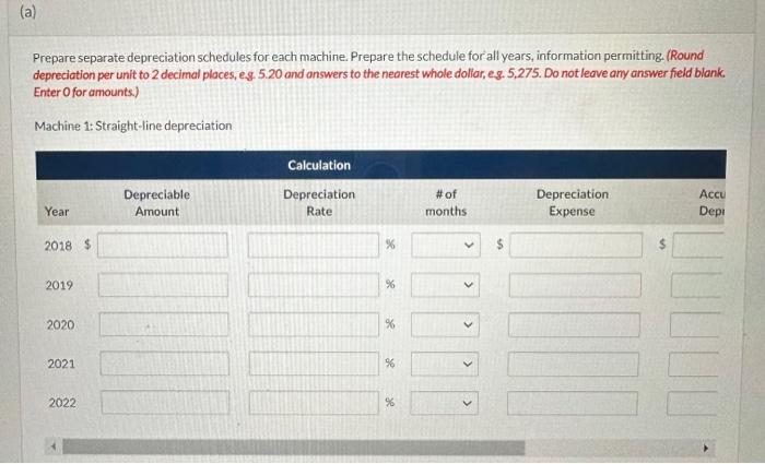 three machines. Because of frequent employee turnover in theaccounting department, a different