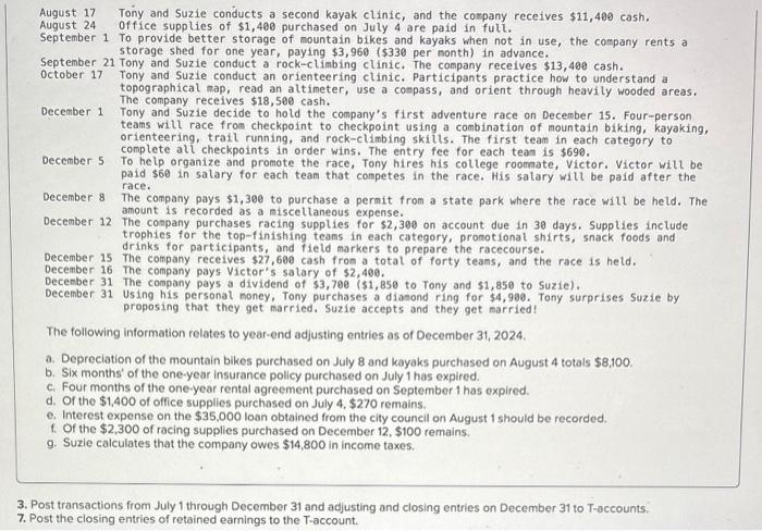 and 7) and also the adjusted trial balence(question 4). Hi, I hope