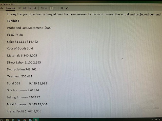 as a basis for sales and Operations Planning. 2. Develop a S&OP