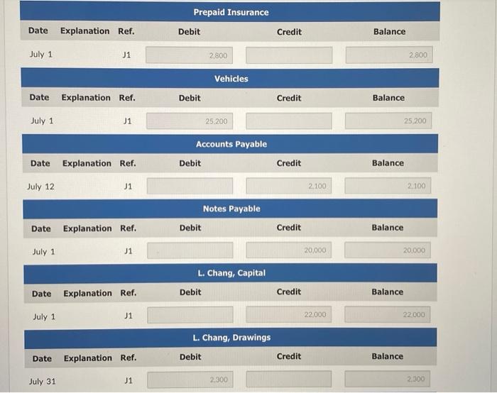 note payable for the balance, Paid $2,800 on a one-year insurance policy,