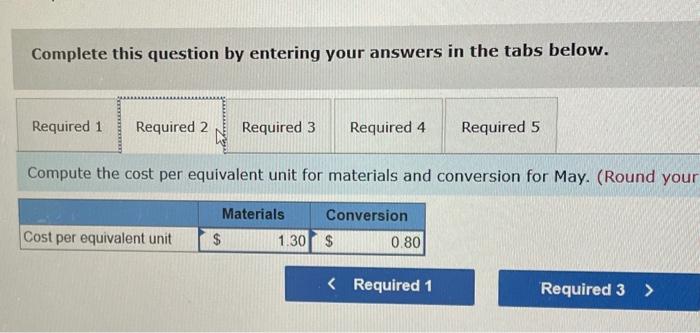 processing stages prior to completion. Information on work in the first department,
