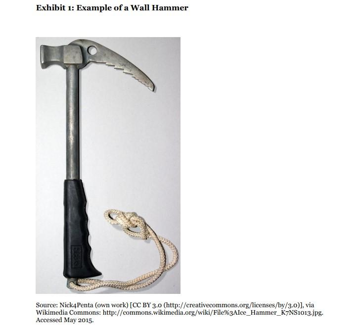 molding machine justified? 4. What will be the hammers gross margin? 5.