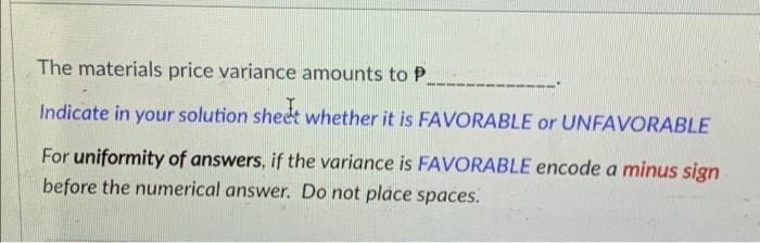 sells a lawn fertilizer called Hypergro. The company has developed standard costs