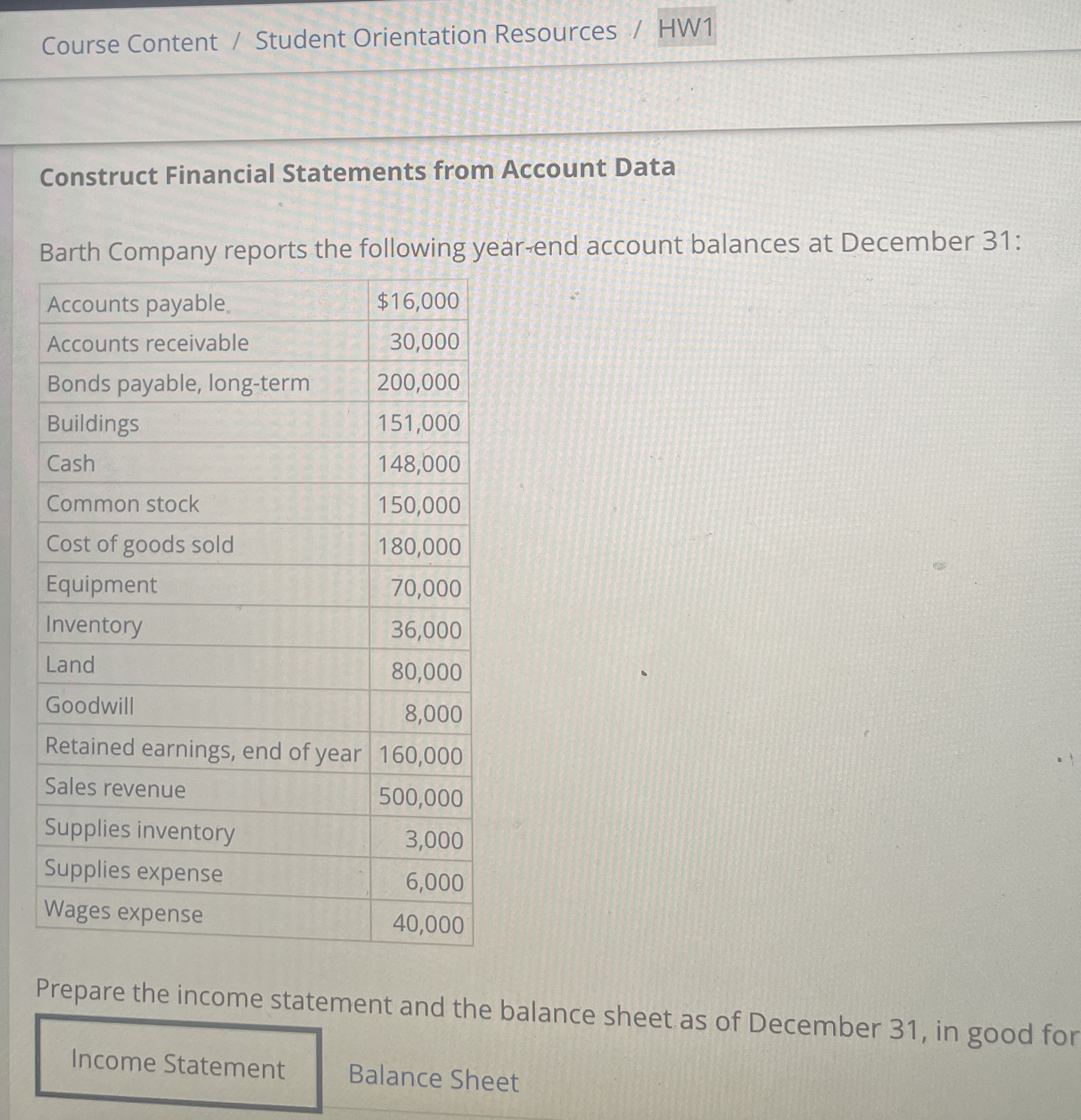  B Course Content / Student Orientation Resources / HW1 Construct Financial